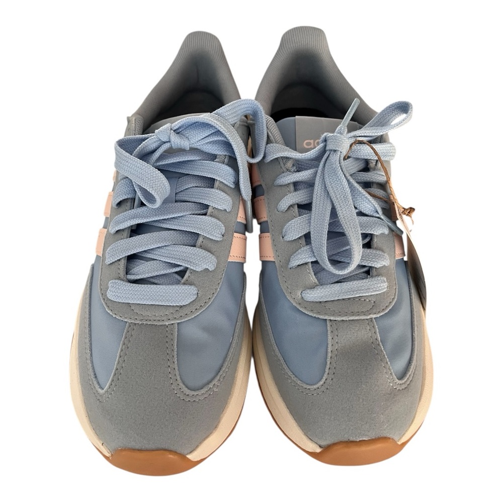Adidas Run 70s 2.0 Light Blue and Pale Peach Sneakers size 7 - Picture 2 of 7